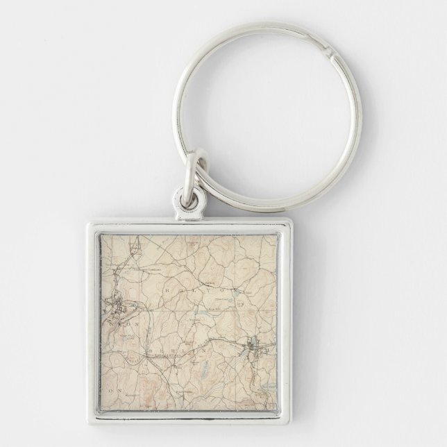 Marlboro, Massachusetts Keychain (Front)