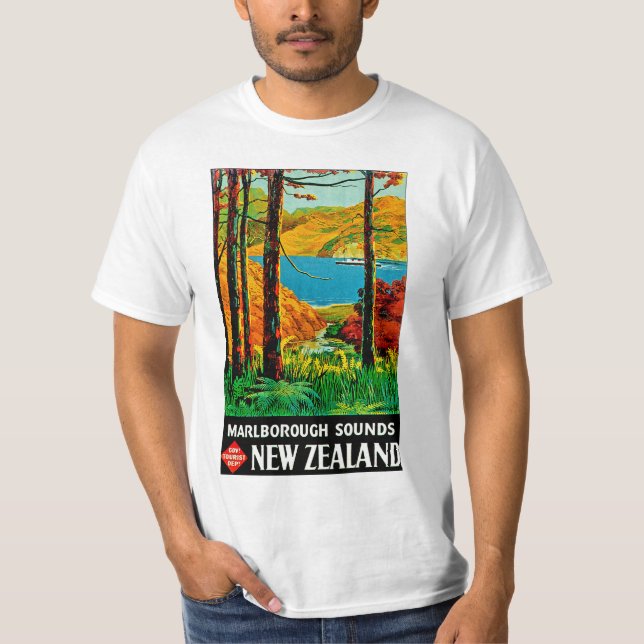 Marlborough Sounds T-Shirt (Front)