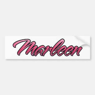 Marleen faded pink Aufkleber Sticker