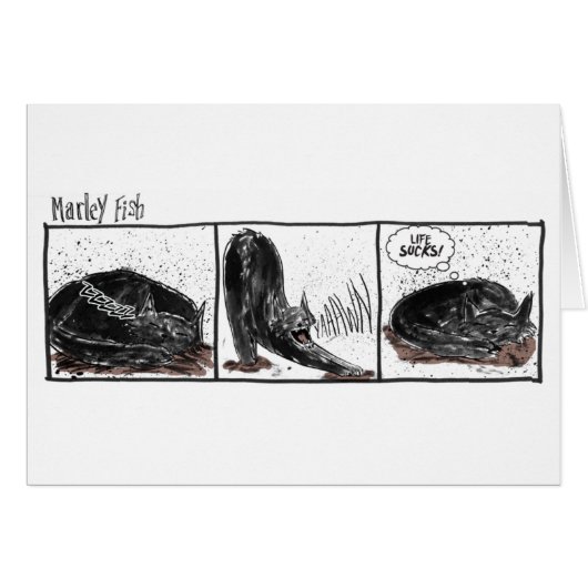 Marley Fish: Life Sucks Cards (Front Horizontal)