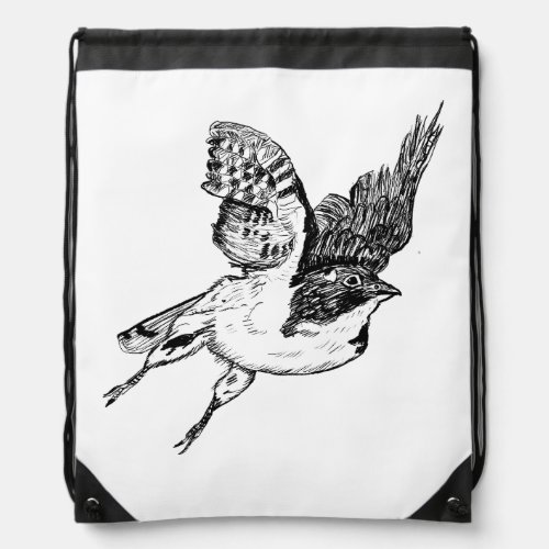 Marley The Klaas Cuckoo Bird Drawstring Bag