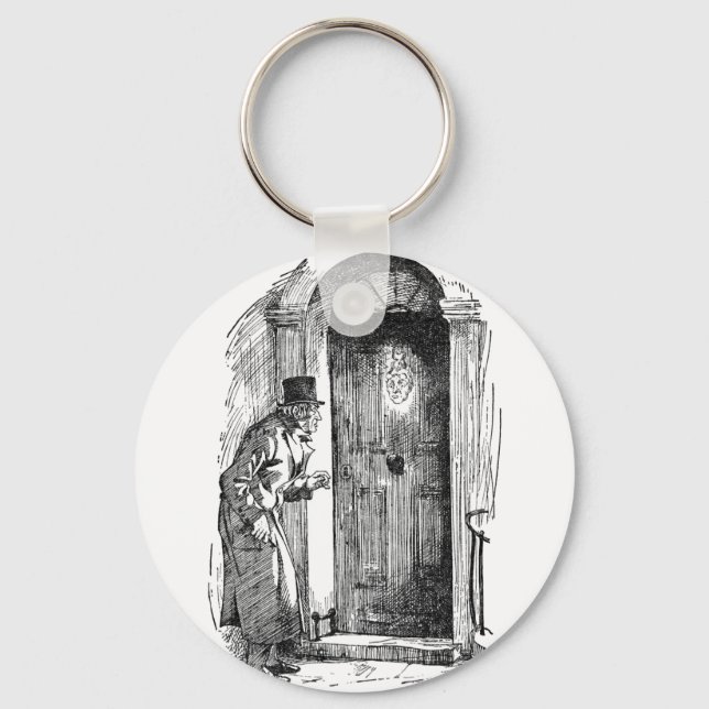 Marley's Face Keychain (Front)