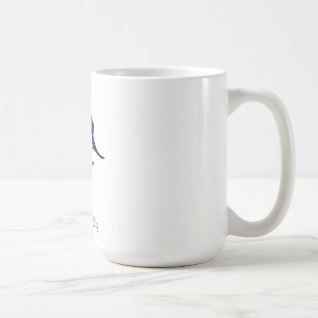 Marlin Cartoon Coffee Mug (Right)