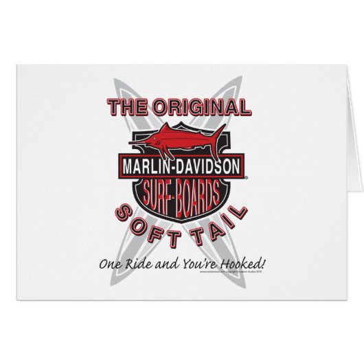 Marlin Davidsons Surf Boards Cards (Front Horizontal)