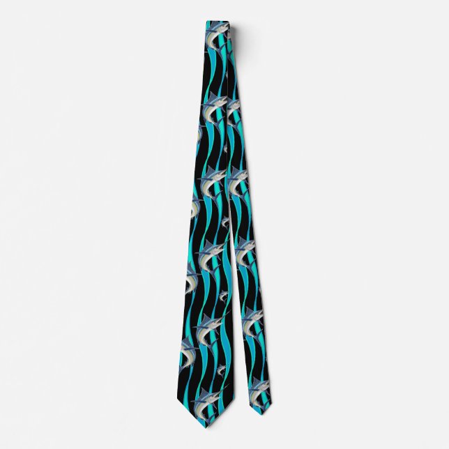 Marlin Hunt Neck Tie (Front)