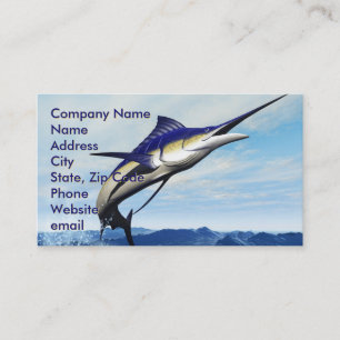 Marlin Jump Business Card