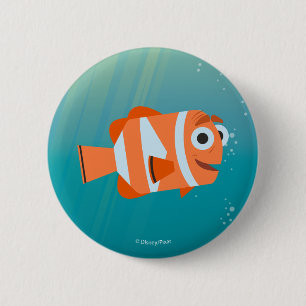 Marlin   Ocean Here We Come! Button