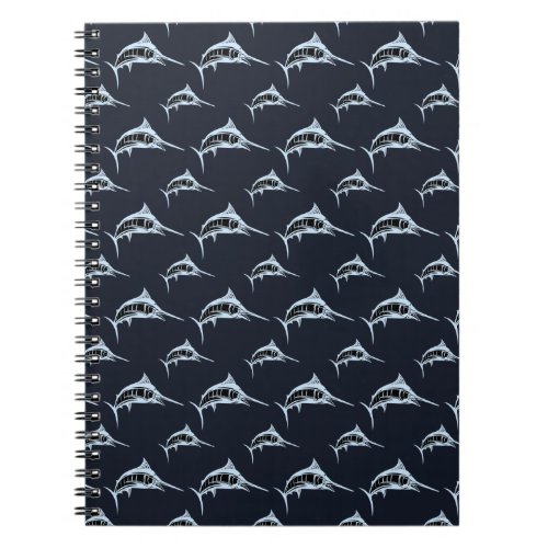 Marlin Pattern Notebook