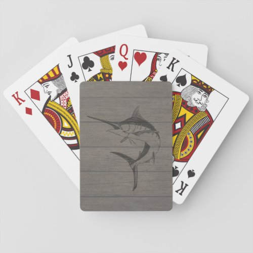 Marlin Playing Cards