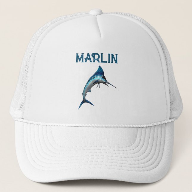 Marlin Trucker Hat (Front)