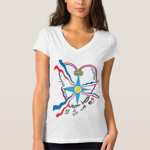 MarlinKho T_shirt Assyrian Flag