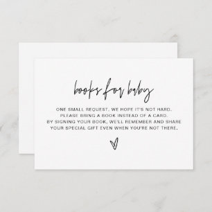 MARLO Bold Contemporary Books for Baby Card