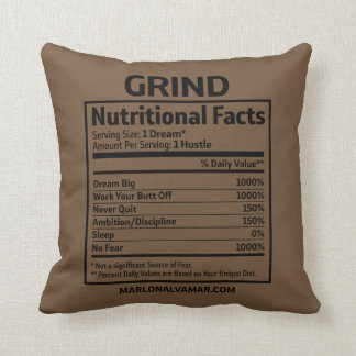 Marlon Alvamar Grind Pillow