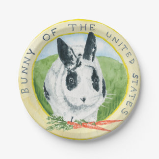 Marlon Bundo Birthday paper plate