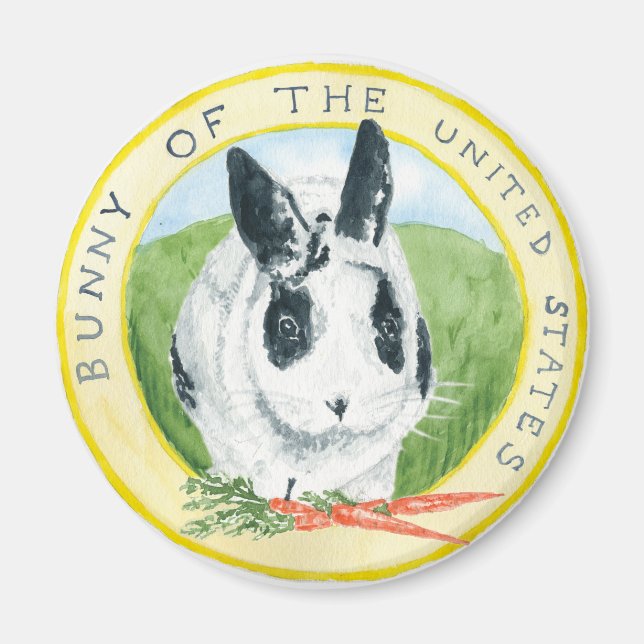 Marlon Bundo Botus seal magnet (Front)