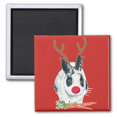 Marlon Bundo Christmas Rudolph magnet