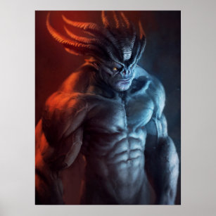 Marloth Grater Demon of Might Poster