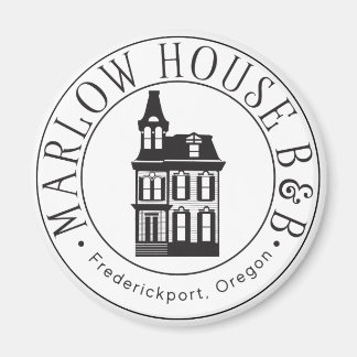 Marlow House B & B Buttons and Magnets