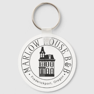 Marlow House B & B Keychain