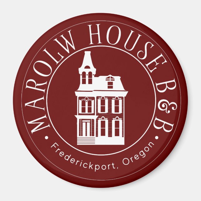 Marlow House B & B Magnet (Front)