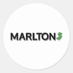 Marlton, New Jersey Classic Round Sticker