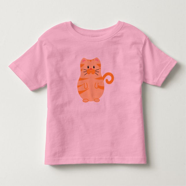 Marmalade Cat Toddler T-shirt (Front)