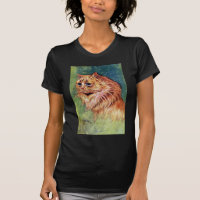 Marmalade Cat with Blue Eyes T-Shirt