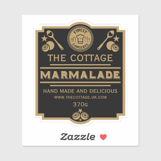 Marmalade Conserve Maker Sticker (Sheet)