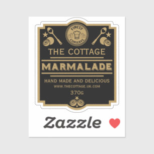 Marmalade Conserve Maker Sticker