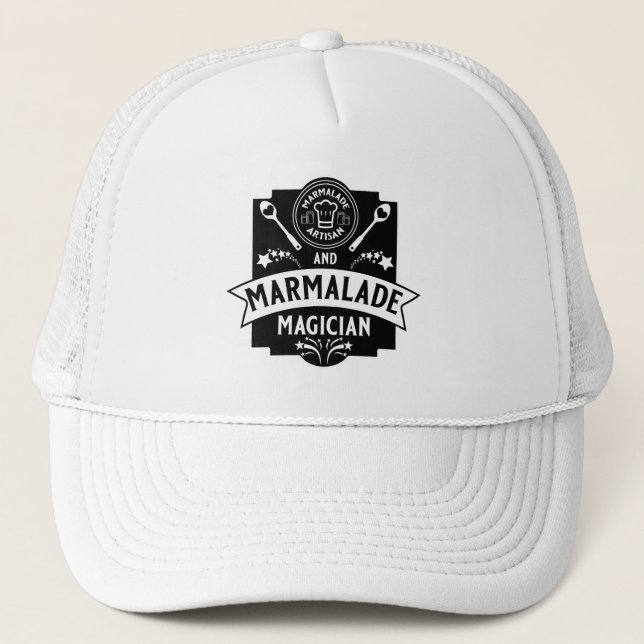 Marmalade Jam Apron Trucker Hat (Front)