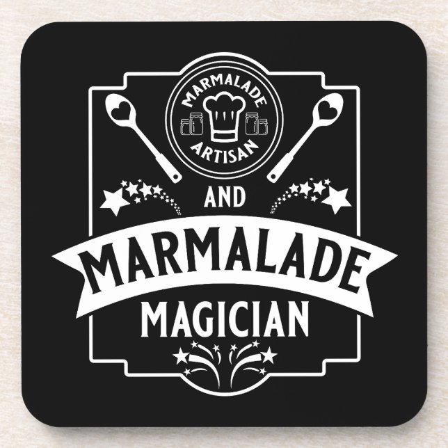 Marmalade Jam  Beverage Coaster (Front)