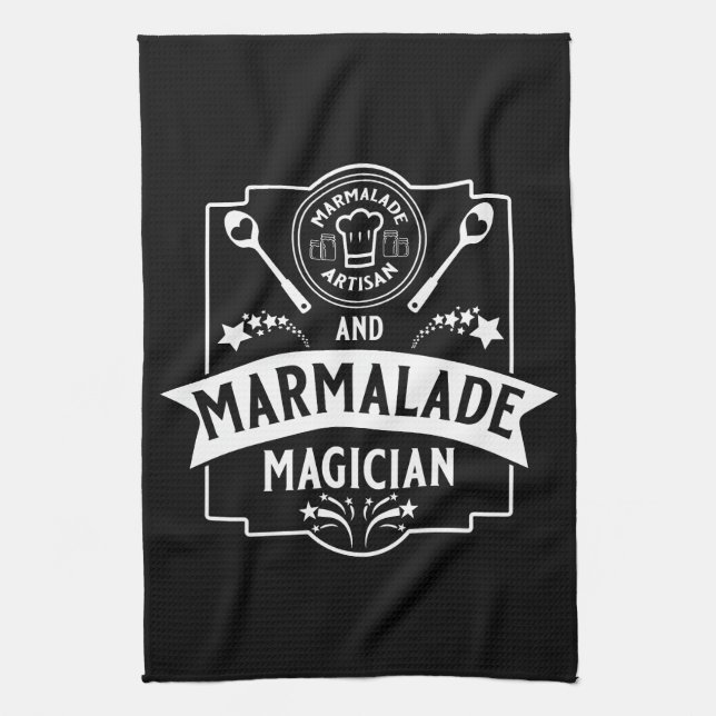 Marmalade Jam  Kitchen Towel (Vertical)