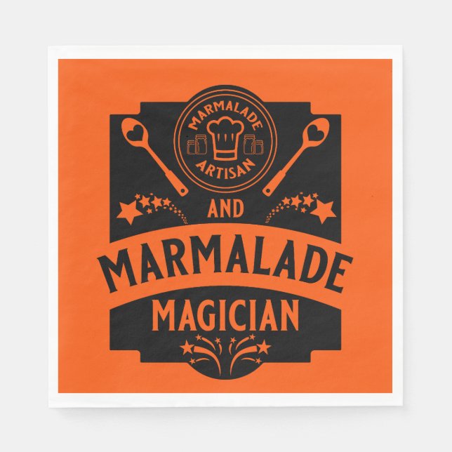 Marmalade Jam  Napkins (Front)