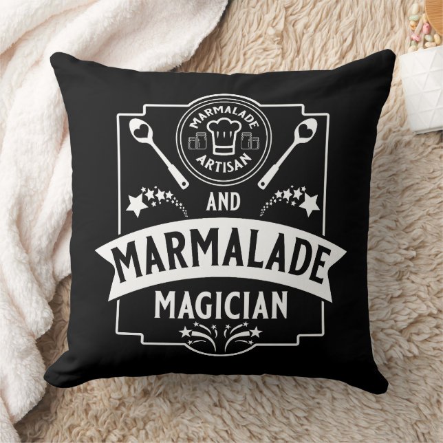 Marmalade Jam  Throw Pillow (Blanket)