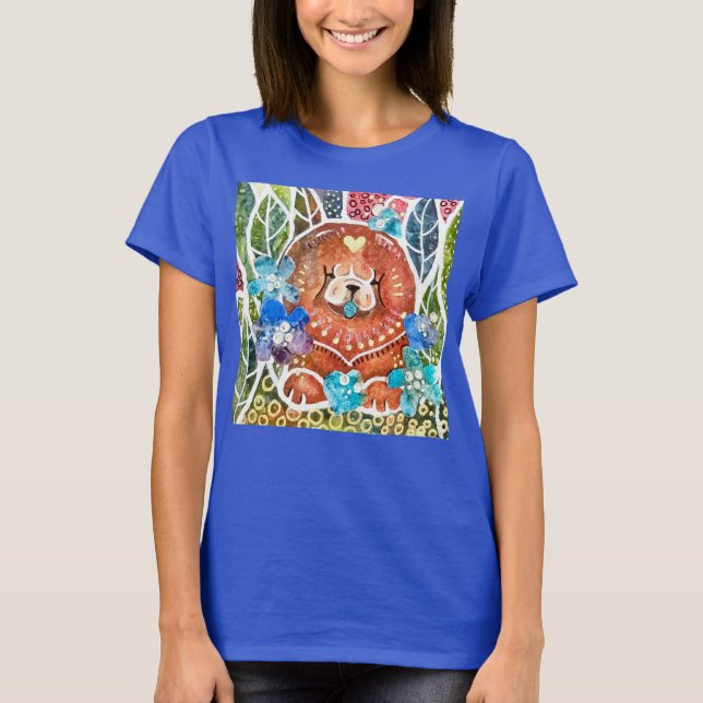 MARMALADE MISS Chow dog  T-Shirt (Front)