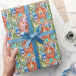 MARMALADE MISS Chow dog Wrapping Paper