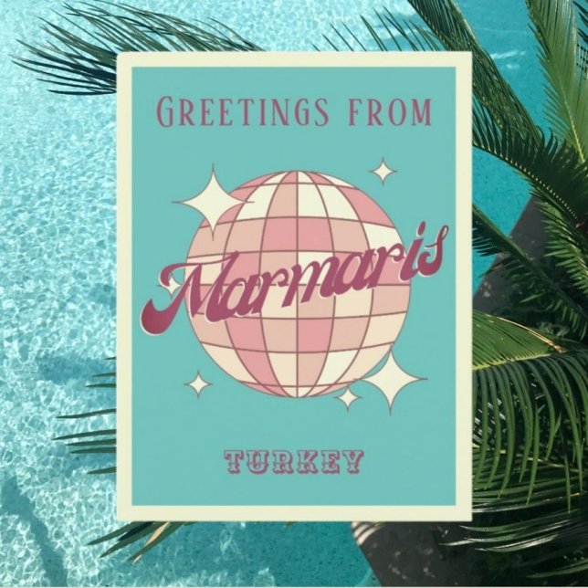 Marmaris Turkey Retro Vintage Postcard (Creator Uploaded)