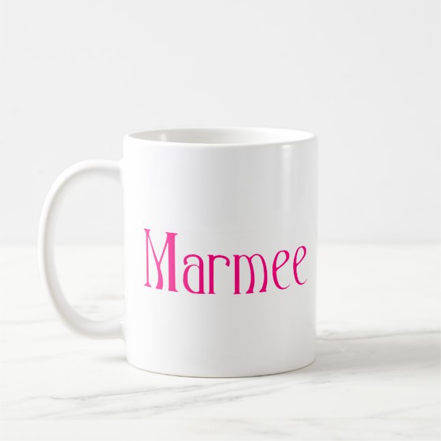 marmee coffee mug (Left)