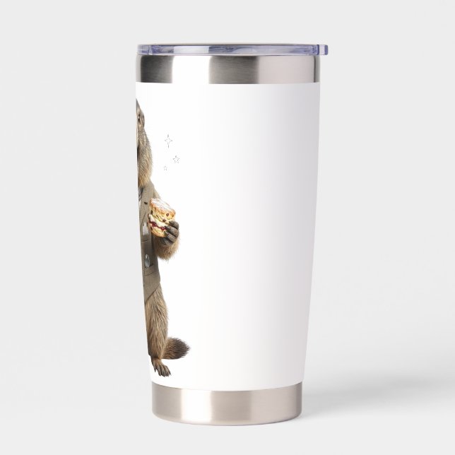 Marmot Drinking Tea Insulated Tumbler (Left)