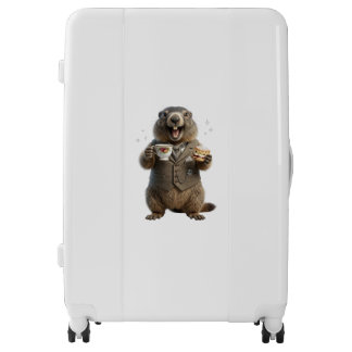 Marmot Drinking Tea Luggage