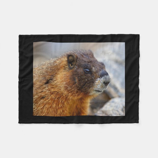 marmot fleece blanket (Front (Horizontal))
