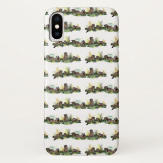 Marmot Meadow iPhone X Case (choose colour)