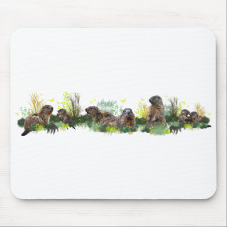 Marmot Meadow Mousemat (choose color) Mouse Pad