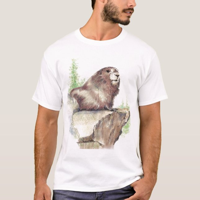 Marmot Men's T shirt (Front)