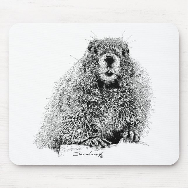 Marmot Mouse Pad (Front)