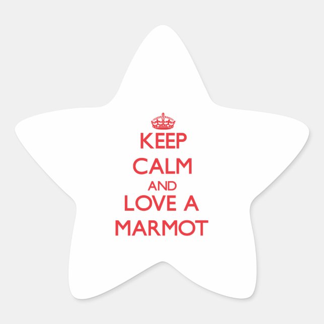 Marmot Star Sticker (Front)