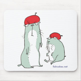 Marmots in Hats -- mousepad