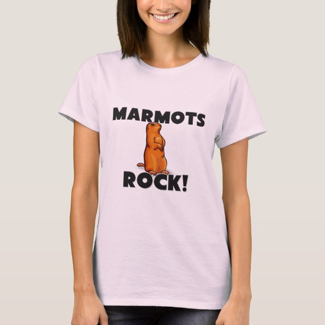 Marmots Rock T-Shirt (Front)