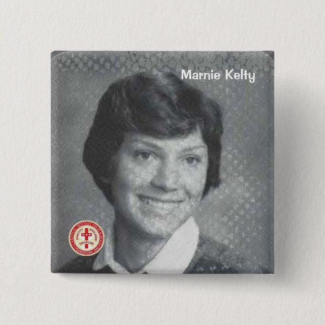 Marnie Kelty Pinback Button (Front)