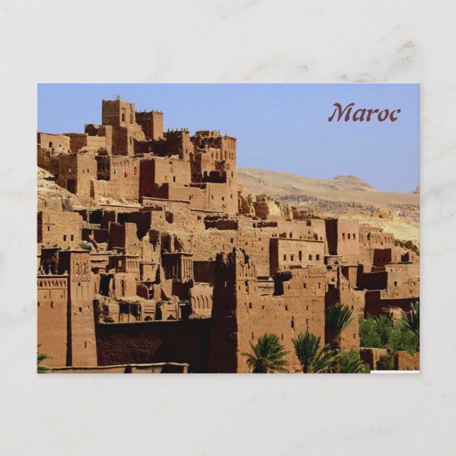Maroc Postcard (Front)